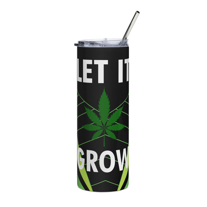 LET IT GROW Stainless steel tumbler