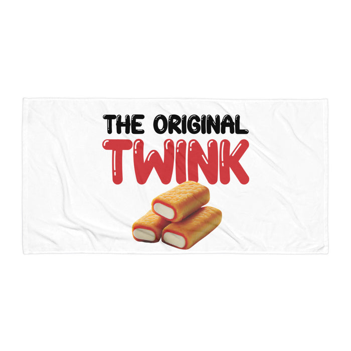 THE ORIGINAL TWINK TOWEL